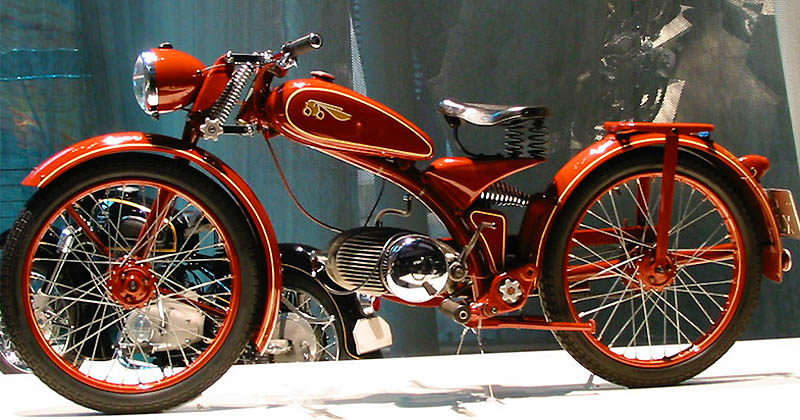 Una de motos antiguas