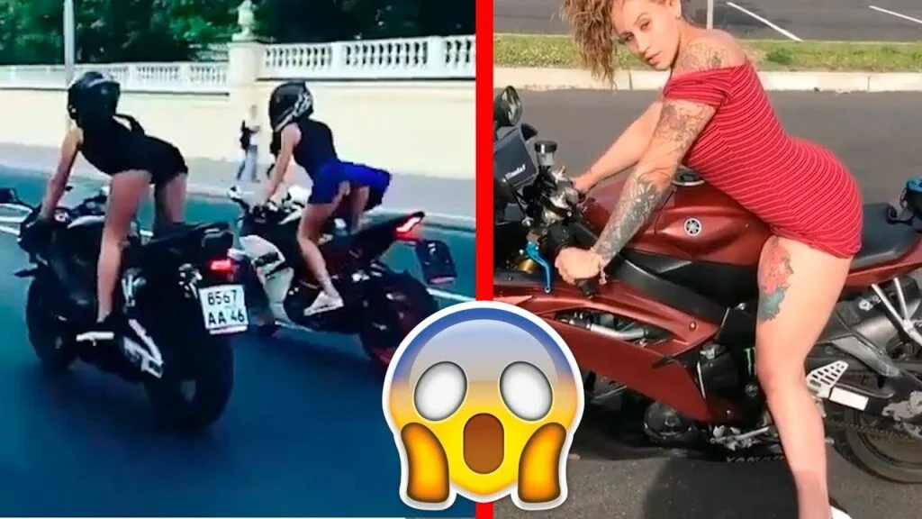 COMPILACIÓN Moto Girls |  LAS CHICAS EN MOTOCICLETA ESTN ILUMINADAS