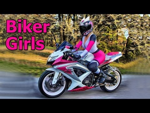 Chicas en motos 2017