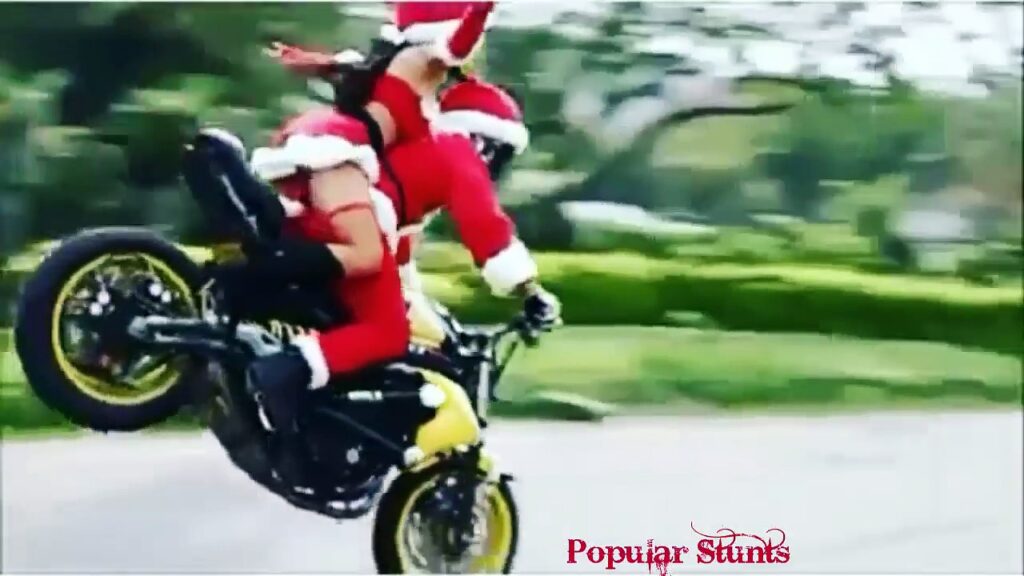 Pretty Girls Riding Wheelies â™¦ Best of Motorcycles Win Compilation 2016