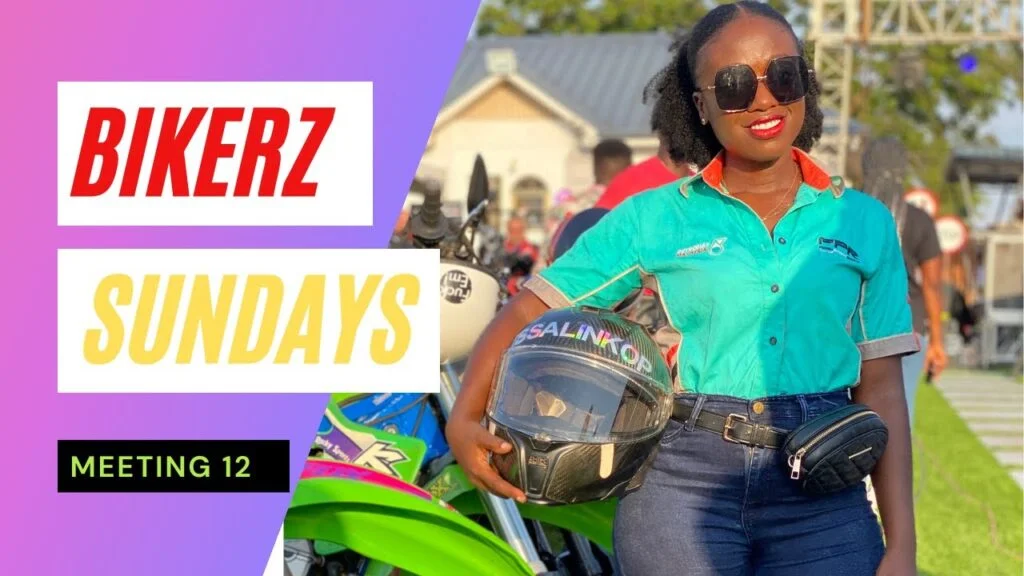 Bikerz Sunday 2020 ||  Reunión de motociclistas de Ghana ||  Acrobacias en bicicleta y más ||  Vlog 002