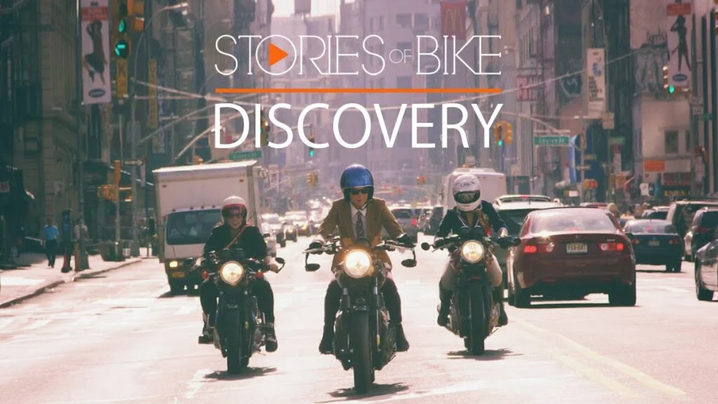 Historias de bicicletas |  Descubrimiento (Una historia de Triumph Bonneville en Nueva York)