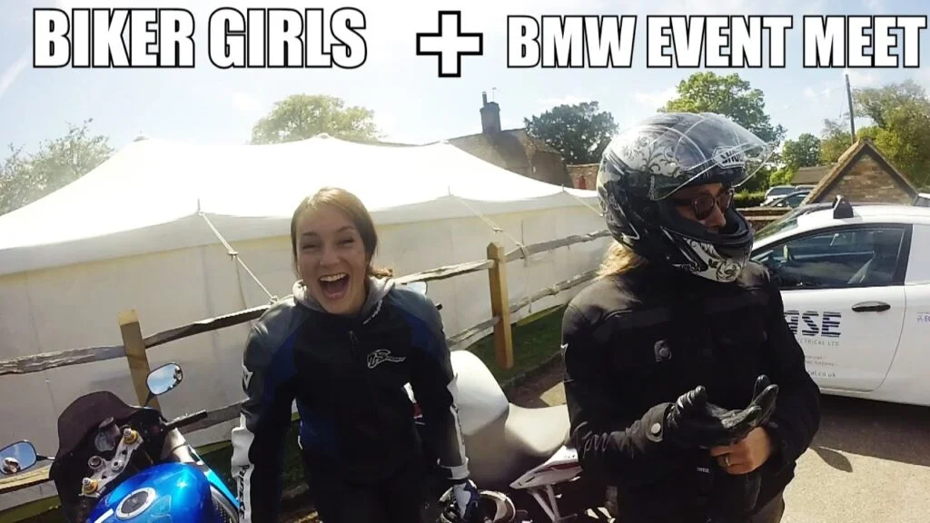 Montando a las motociclistas en el BMW Motorrad Motorcycle Meet |  Whiteways Café |  Vlog dual