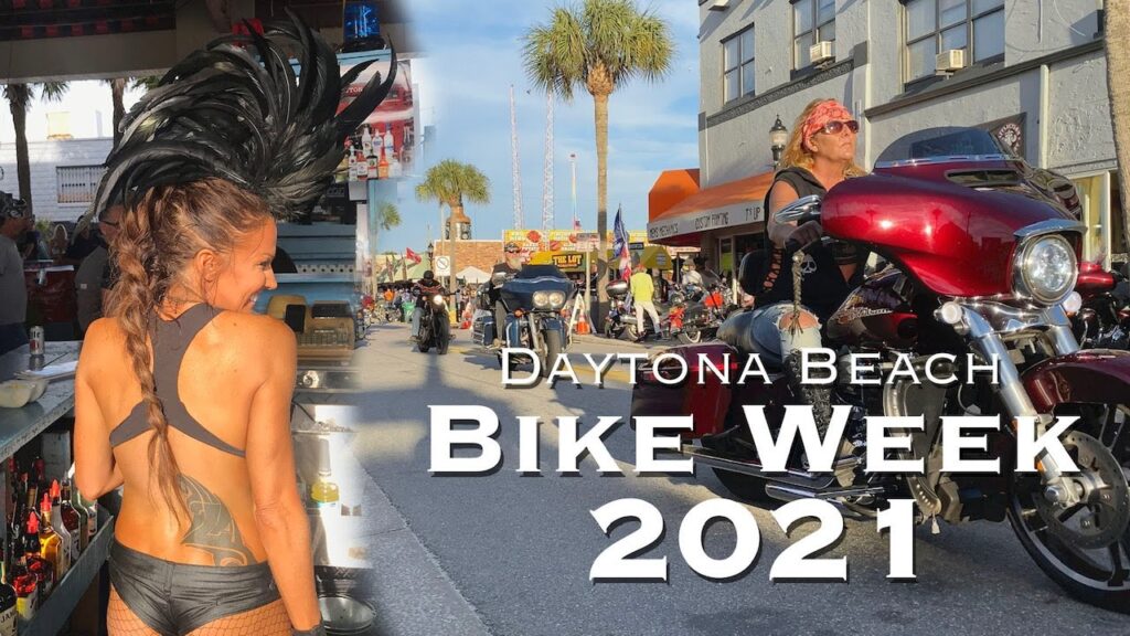 Semana de la bicicleta de Daytona 2021 |  Bicicletas de Daytona Beach |  Calle principal