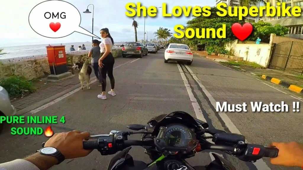 Le encanta mi Superbike |  Superbike Crazy Sound |  Reacciones asombrosas |  Piloto Z900