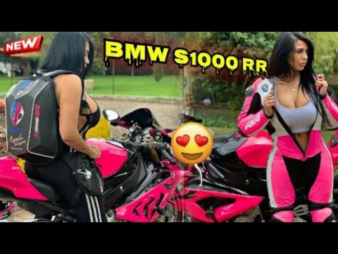 SUPER MOTOCICLETAS, BMW S1000 RR CHICAS 2021 ???????? !!!! Buenas chicas en bicicleta ????Grandes * ???? # BMWS1000RR