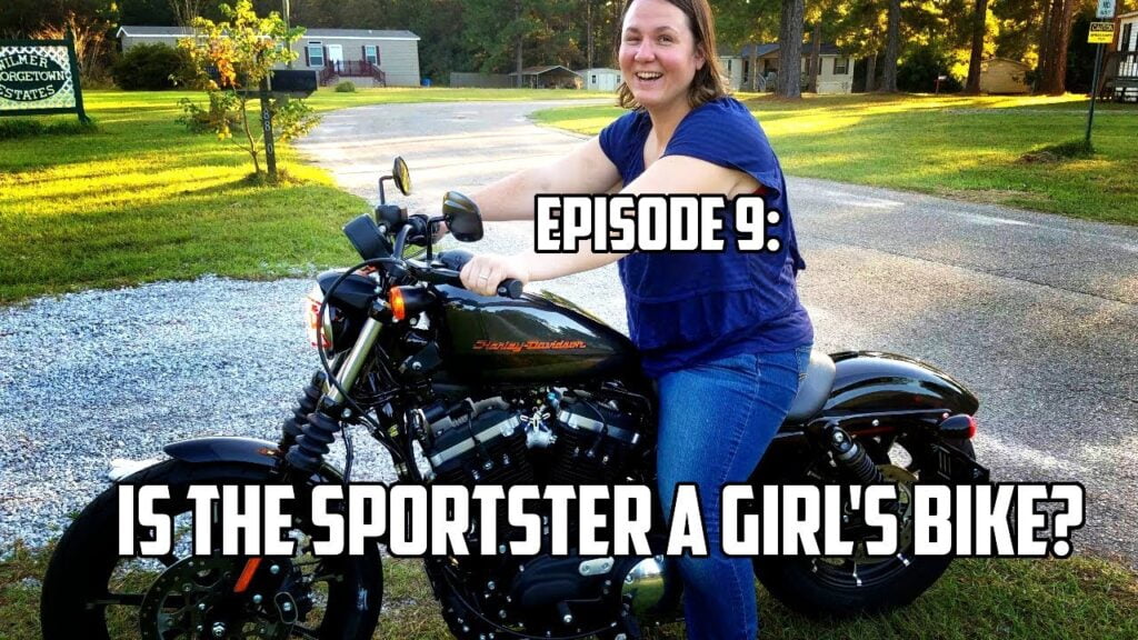 Harley Davidson Sportster es una "¿moto de chica?"