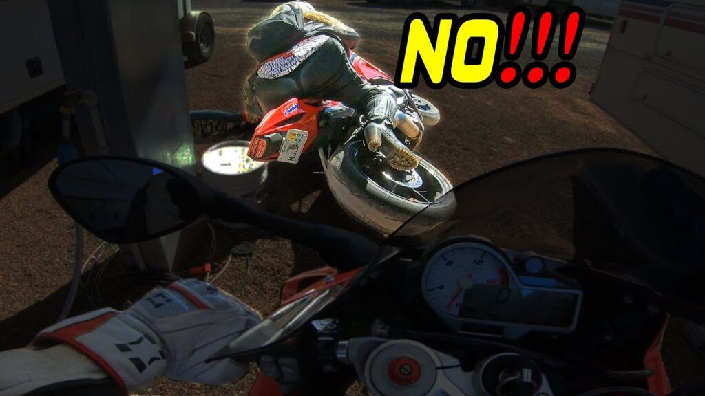 Hot Girl DROPS my SUPERBIKE! what would you do???