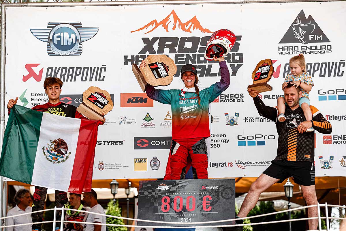 Tjaša Fifer gana el premio al rendimiento de Hard Enduro femenino en Serbia